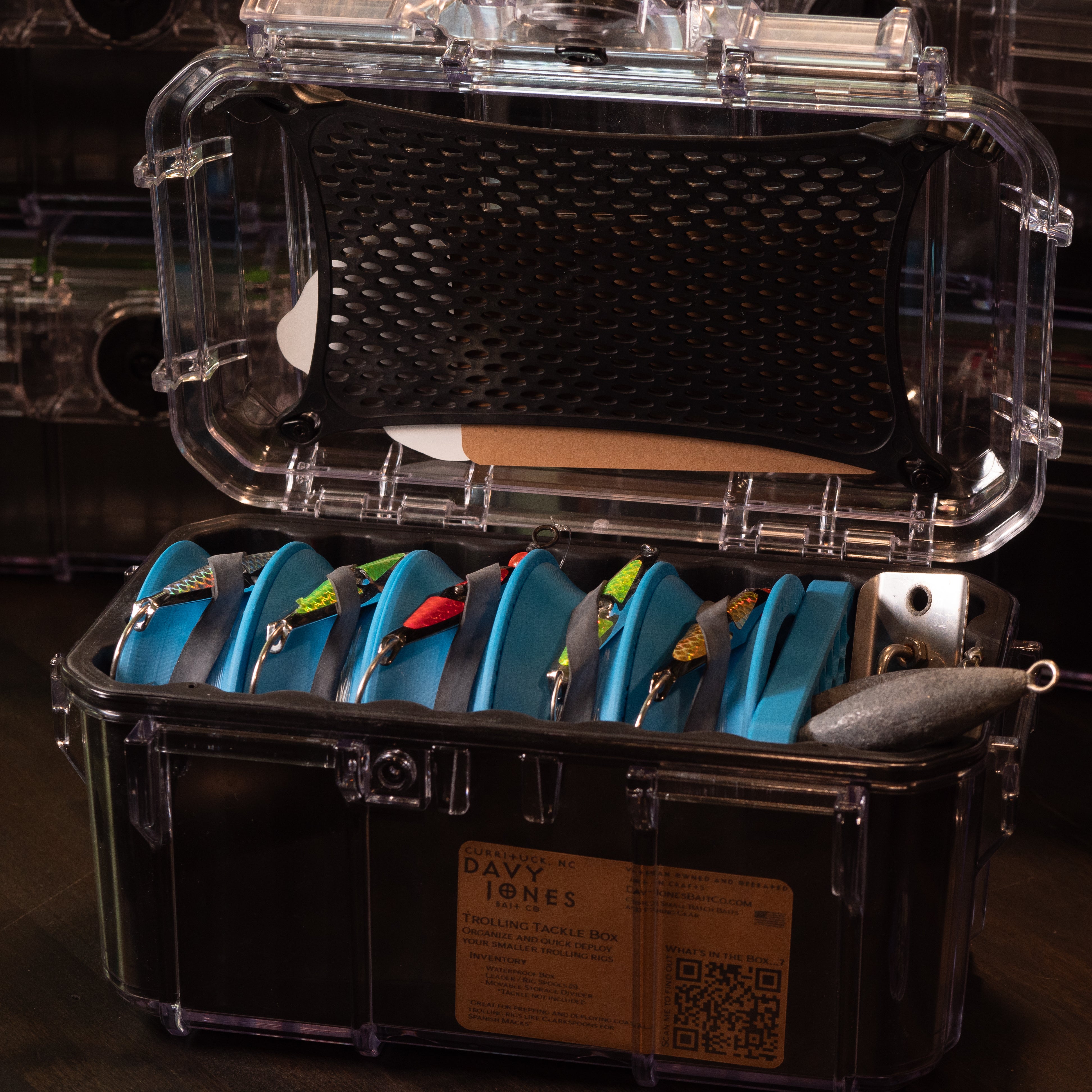 Trolling Tackle Box – Davy Jones Development